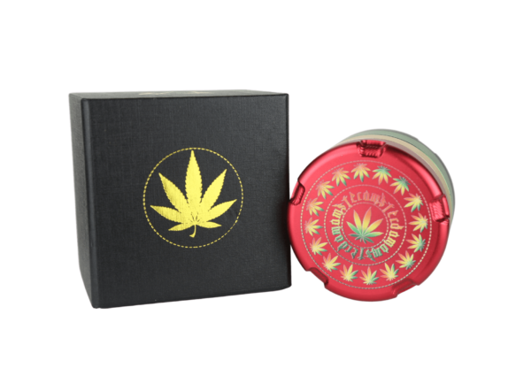 grinder métallique style rasta 4 étages